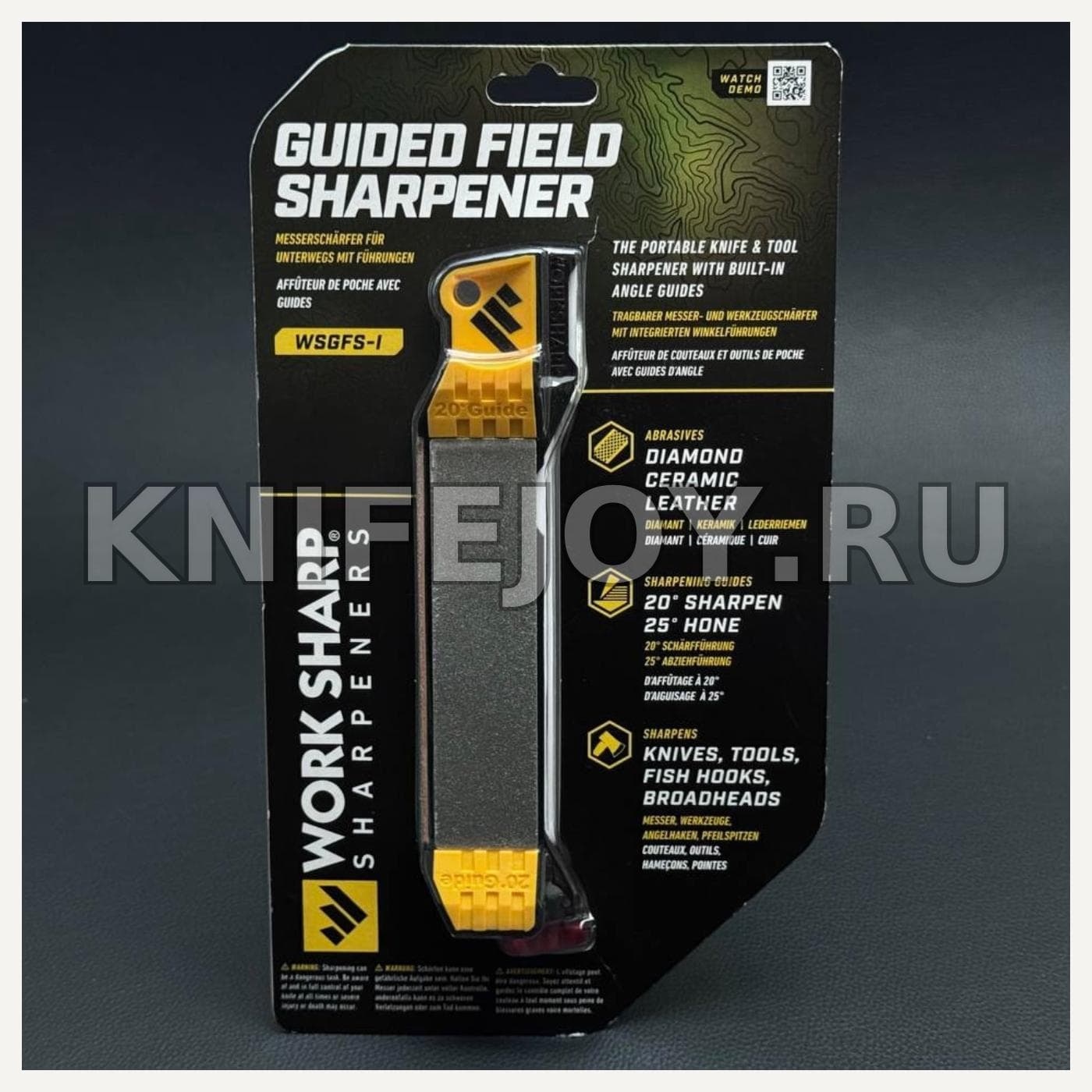 Карманная точилка Work Sharp Guided Field Sharpener